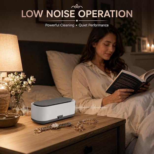 Portable Ultrasonic Jewelry Cleaner Machine