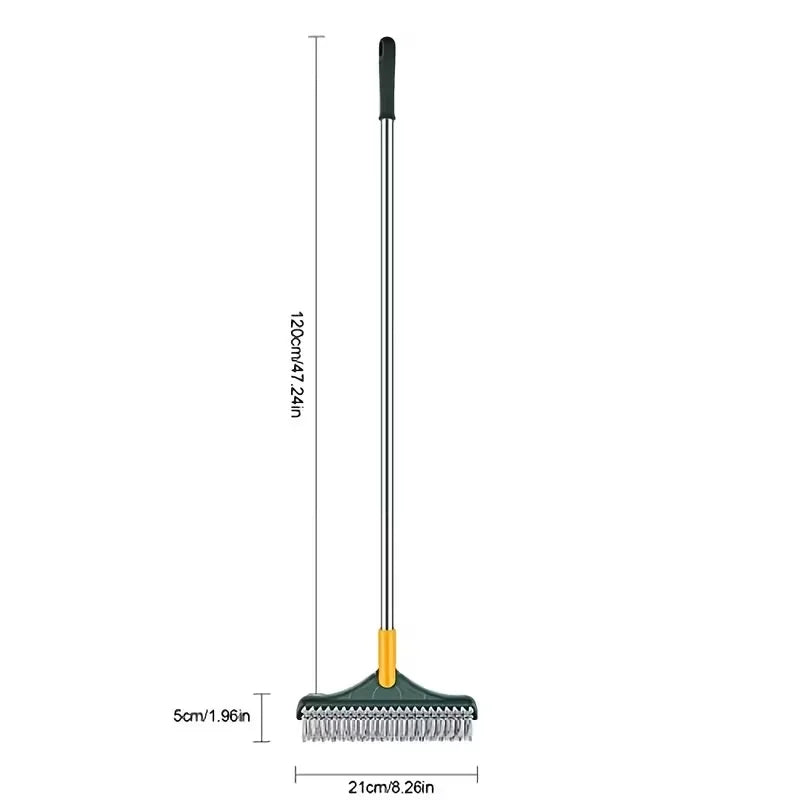✨ 2-in-1 Floor Cleaning Squeegee & Scrubber