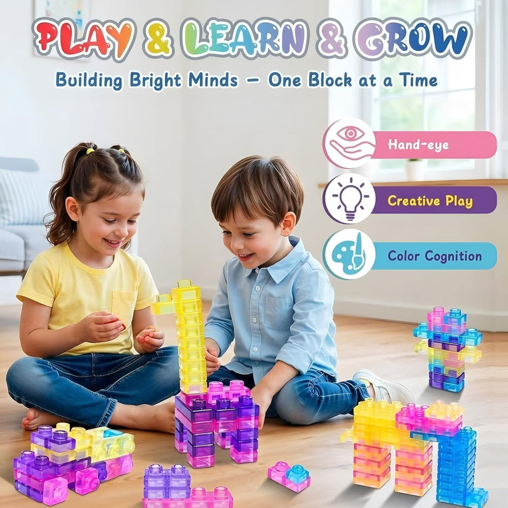 Squishy Gummy Building Blocks Set