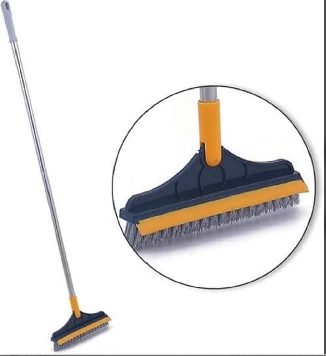 ✨ 2-in-1 Floor Cleaning Squeegee & Scrubber