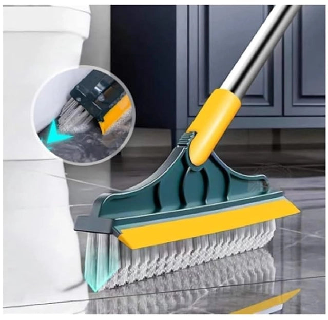 ✨ 2-in-1 Floor Cleaning Squeegee & Scrubber